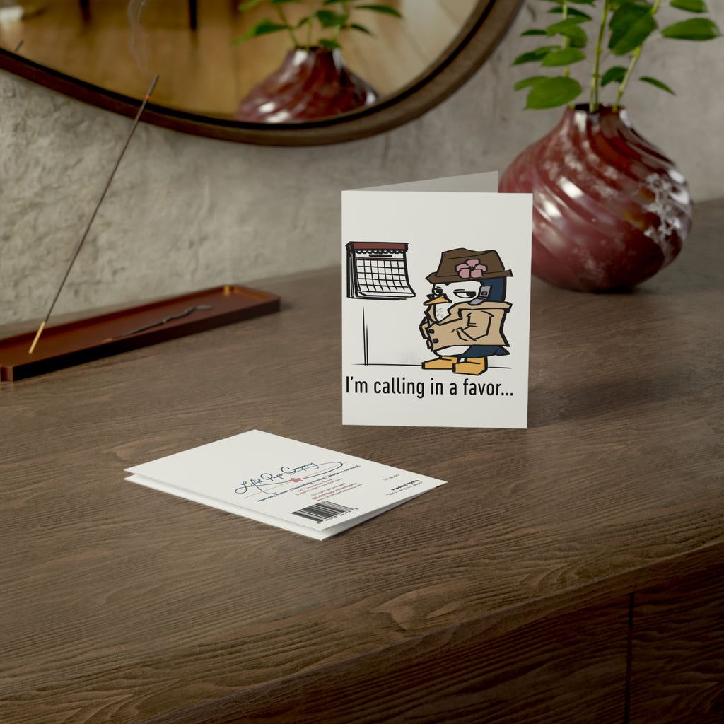 Calling in a Favor | Thinking of You Card