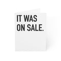 It Was On Sale | 025-A
