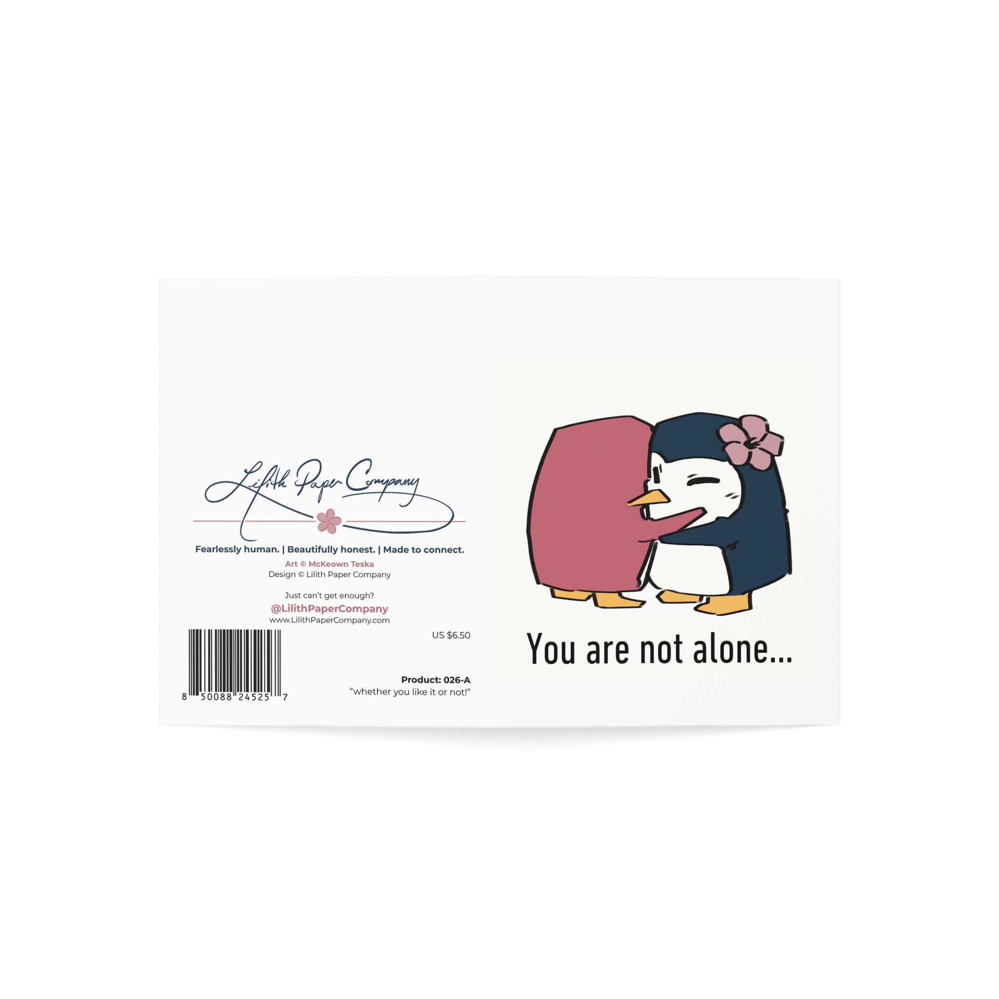 You Are Not Alone | Thinking of You Card